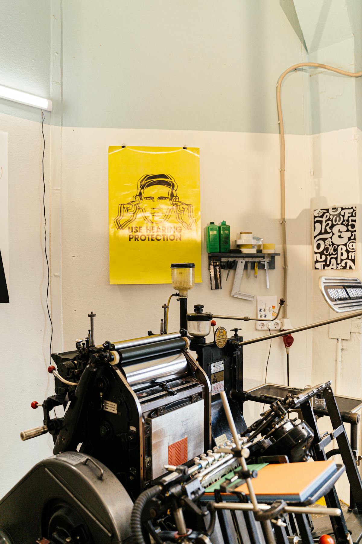 A professional typography and printing studio